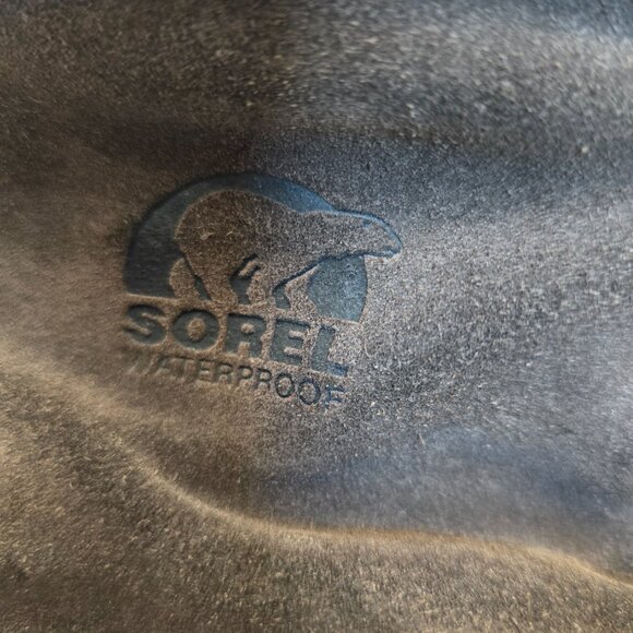 Sorel Arapaho Men's Suede Duck Boots Thinsulate Size 10 Pre Owned Good - Picture 5 of 10